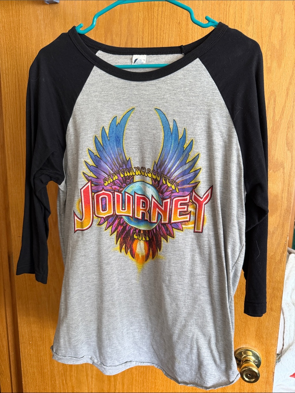 Journey 2014 Tour Graphic Baseball Tee